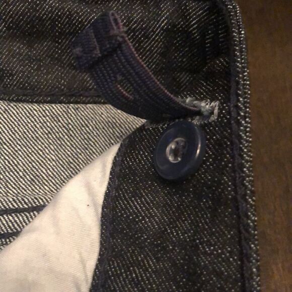 Guess Dark Wash Sarah Low Rise Bling Pockets Skinny Jeans Size 14 Girls - Picture 8 of 10